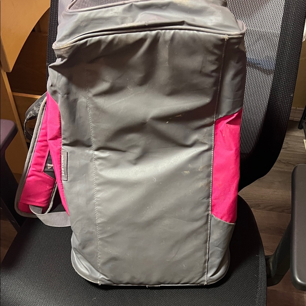 Under Armour Magenta and Charcoal Duffel Bag - Picture 4 of 4